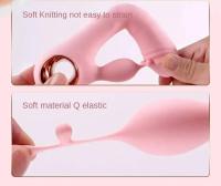 Magia de Hueso Leten Laile Vagina de Doble Choque Cálida Lengua Masajeador de Autoestimulación para Adultos Juguetes Sensuales - details 13