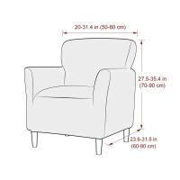Funda de Mesa de Baño de Lana Polar Fundas Elásticas para Sofá y Sillón - details 1