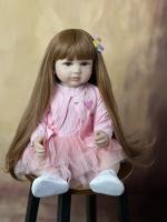 BZDOLL-Muñeca Reborn de cuerpo completo de silicona para niños, bebé recién nacido, Princesa, regalos de cumpleaños, 55cm, 22 pulgadas - details 3