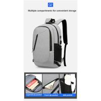 Mochila impermeable antirrobo para hombre, bolsa trasera ligera para libros, elegante, 15,6