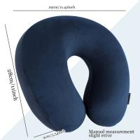 Cómodo cojín de viaje para el cuello, soporte para el cuello + almohada para el cuello - details 2