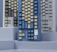 LT84 Teclado Mecánico Tri-modo Inalámbrico Bluetooth Con Cable Eje Verde Gaming Competición Oficina Teclado - details 0