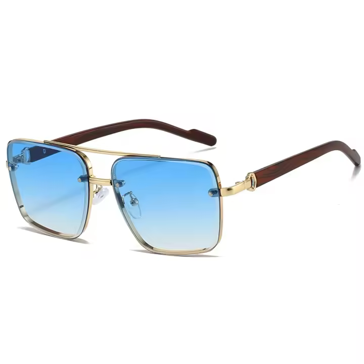 Gafas de sol de conducción para mujer, gafas de sol cuadradas retro de moda - 1