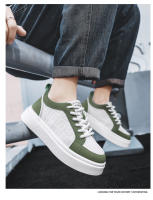 Zapatos de hombre primavera transpirables 2025 nuevos zapatos blancos casuales delgados zapatos de moda versión coreana zapatos deportivos versátiles para hombres - details 3