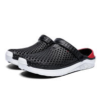 Sandalias De Playa Unisexas Moda Ligera EVA Zapatillas Impermeables Antideslizantes Planas Para Hombres Y Mujeres - details 1