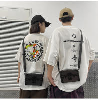 Versión coreana personalizada de estilo extranjero bolso de caja de cómic bidimensional bandolera de hombro calle unisex coreano de moda versátil - details 15