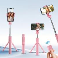 Nuevo Soporte de Piso para Teléfono Móvil de Tiro de Selfie, Soporte Universal para Selfie de Viaje Conveniente con Rotación de 360 ​​Grados, Trípode de Cámara Panorámica Antivibración Inalámbrico para Transmisión en Vivo al Aire Libre - details 2