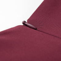 Vestido corto elegante de línea A con cuello redondo, lazo y cordones para mujer, sin mangas, 2025 - details 7
