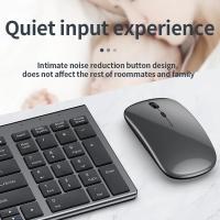 2.jpg Jomaa-conjunto de teclado y ratón inalámbrico para ordenador portátil, accesorio recargable y delgado con Bluetooth, USB 2,4G, Combo de teclado y ratón - details 0