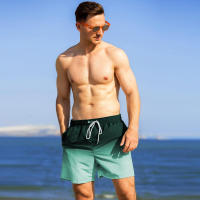 Traje de Baño de Secado Rápido y Impermeable para Hombres Pantalones Cortos de Playa de Verano con Zarpate Largo - details 6
