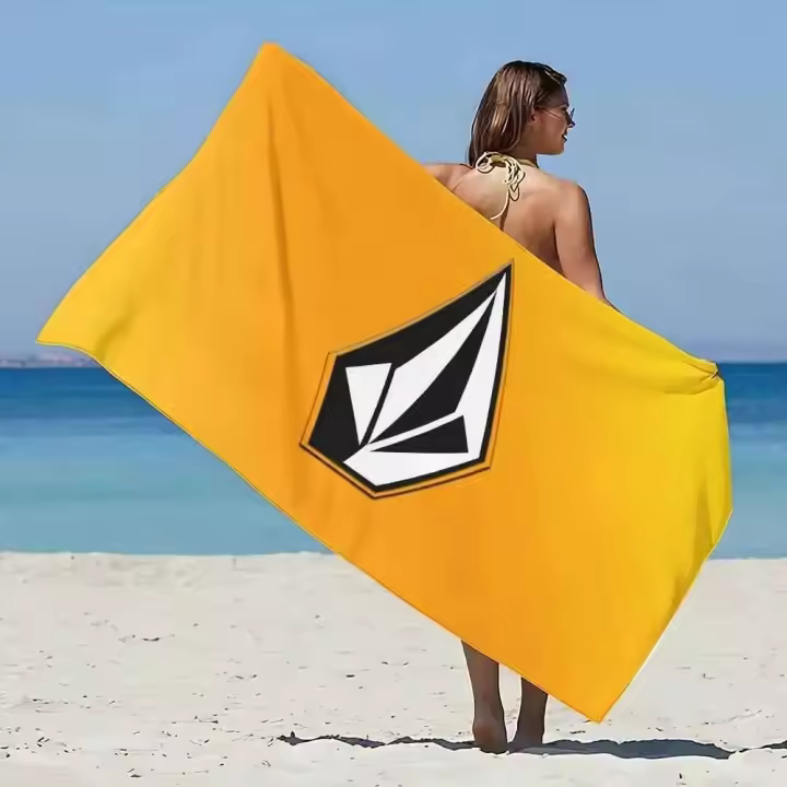 Toalla de playa de microfibra sin arena, secado rápido, suave, a prueba de arena, toallas de piscina, regalo para mujeres, viajes, gimnasio, ducha, Camping - 1
