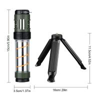 Lámpara repelente de mosquitos 3 en 1, luz de Camping recargable por USB con soporte triangular, lámpara táctica antimosquitos para exteriores - details 12