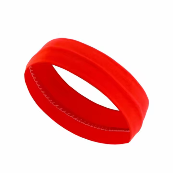 Diadema deportiva absorbente de sudor, banda elástica para la cabeza, bandas de sudor antideslizantes, diadema de Color puro, banda para el cabello de Yoga - 1