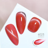 Arte Clavo-Gel magnético para uñas, esmalte semipermanente para manicura, UV, LED, Ojo de gato, rojo y verde - details 13