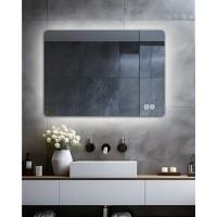 MEESALISA Lisa Espejo de baño Redondo 70 x 70 cm sin iluminación, Espejo de Pared Redondo 700 mm con Marco de Metal Negro Mate, Borde Negro, Vestíbulo, Dormitorio, salón, Decorativo - details 8