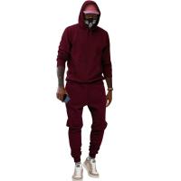 Sudadera con capucha para hombre Ropa deportiva europea y americana Casual Colores sólidos - details 16