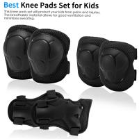 Juego de casco y almohadillas ajustables para niñosrodilleras para niñossillasprotectores de muñeca para Scooter - details 8
