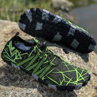 Zapatos de agua de verano para hombre y mujer, sandalias de playa descalzas para exteriores, zapatos acuáticos de secado rápido para buceo en río y mar - details 33