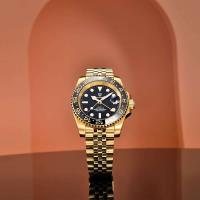Reloj Mecánico de Lujo Premium 2024 PAGANI DIZAIN Cerámica Bezel Resistente al Agua 100M - details 1