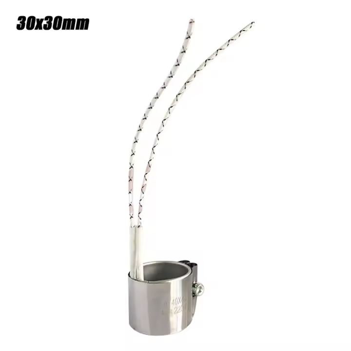 Máquina de moldeo por inyección de acero, bobina de calentamiento, anillo de calentamiento eléctrico, boquilla de disparo, barril, anillo de calefacción de cerámica - 1
