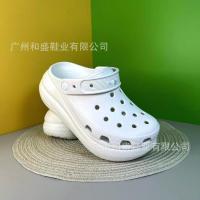 Zapatos con aumento de altura de suela gruesa con agujeros, sandalias antideslizantes de verano Unisex para parejas - details 2
