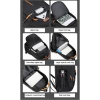 Mochila Oxford Impermeable Para Hombre, Bolsa De Ordenador De Negocios, Mochila De Viaje Informal - details 6