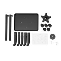 Bandeja de aluminio con ruedas para salón de belleza, carro con altura ajustable para tatuajes, SPA, 70-110CM - details 10