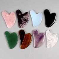 Herramienta de Masaje Facial de Piedra de Guasha con Diseño de Corazón - details 0