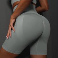 Pantalones cortos de Yoga para mujer, pantalones cortos deportivos sin costuras para gimnasio, pantalones cortos de entrenamiento de cintura alta con realce, pantalones cortos deportivos para Fitness, pantalones cortos de ciclismo - details 29