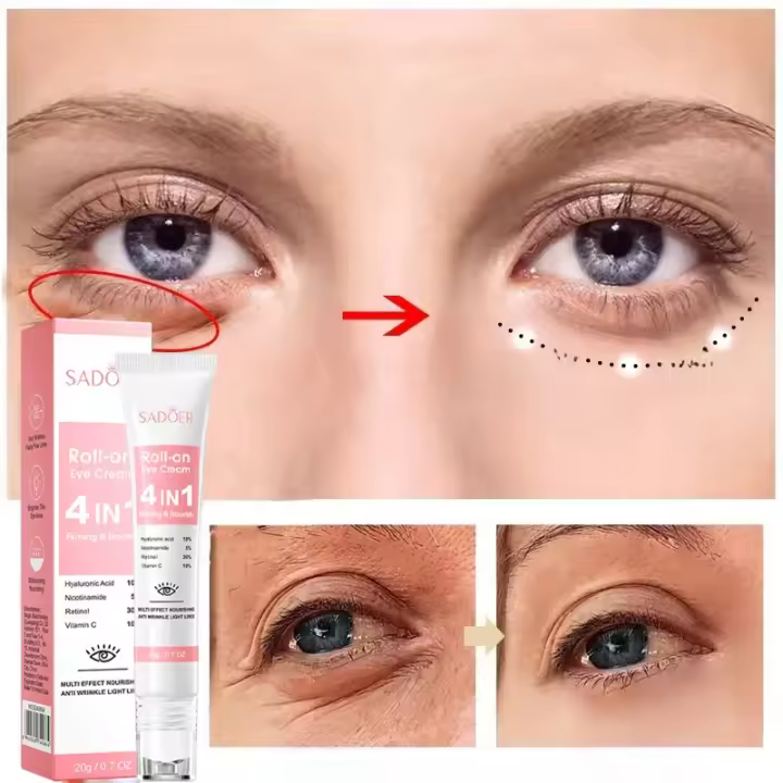 Crema para los Ojos Instantánea Adiós a las Ojeras, Reafirmación de Piel, Desvanecimiento de Arrugas Herramientas de Cuidado de la Piel Facial - 1