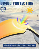 Kapvoe-gafas fotocromáticas de esquí, lentes rojas para Snowboard, deportes al aire libre, esquí de doble capa, antivaho - details 3