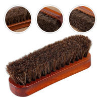 Cepillo de pelo de caballo con cerdas para lavandería doméstica, limpieza de zapatos pequeños, pulido de madera para - details 5