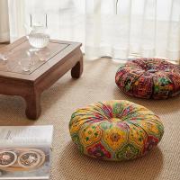 Cojín de Almohada Redonda para Sofá Futon Estilo Japonés Cojín de Asiento de Piso para Meditación Tatami Silla de Balcón - details 10