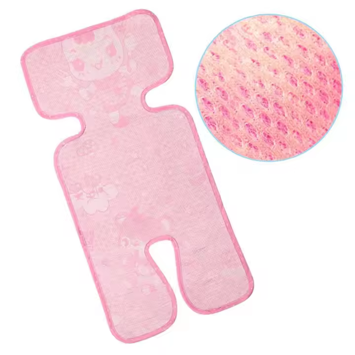 Accesorios para cochecito, colchón suave, estera de seda helada, cojín para asiento de cochecito de bebé, estera para bebé, silla de paseo, estera para asientos, cochecito, almohadilla fresca - 1