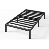 Elias Cama 90 x 190 cm 36 cm de Altura con Almacenamiento Debajo de la Cama Marco de Plataforma de Metal Negro - details 6