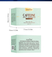Crema de Ojos con Cafe SADOER Adiós a las Ojeras, Reafirma y Hidrata Herramientas de Cuidado de la Piel de Belleza para el Rostro - details 7