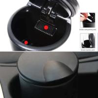Cenicero LED Universal Portátil Accesorio de Coche para Fumadores Decoración Interior de Coche - details 7