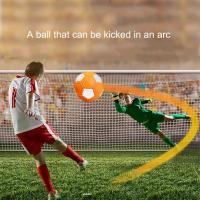 Pelota de fútbol de 20cm para niños y niñas, N ° 4, indentación Leeway Sport Curve Ball, naranja, Kicker, partido para exteriores e interiores - details 7