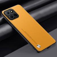 Funda de Lujo de Cuero PU Protección Completa para Honor X6A X8A X8 5G Funda de Silicona Mate - details 16