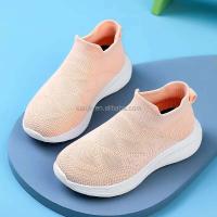 Nuevos calcetines cómodos de bajo precio para niña de 6 a 12 meses, talla 28-39, calcetines de punto ultraligeros, zapatos deportivos para caminar para niños - details 1