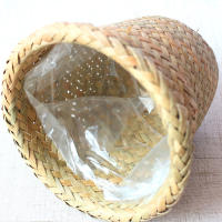 Cesta tejida rústica para macetas, práctica y versátil, cesta de almacenamiento para balcón, sala de estar, porche - details 2