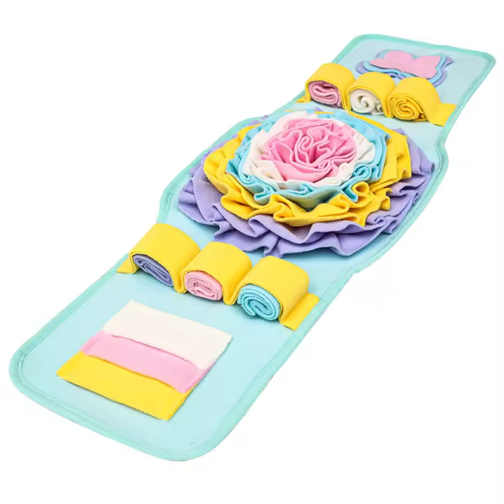 Juguete para mascotas, reloj para perros, tipo almohadilla para olores, Molar, fuga de alimentos, juego de rompecabezas, cachorro, auto-hi, cuatro estaciones, Universal - 1