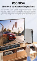 Adaptador inalámbrico USB, adaptador de Audio, transmisor Bluetooth 5,3, Compatible con consolas de juegos PS4/PS5/Switch, ordenadores, TV y auriculares - details 7