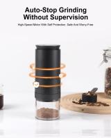 Molinillo de café eléctrico portátil, molino de granos pequeño recargable, molinillo de viaje inalámbrico para Espresso, fermentación en frío, vierta - details 5