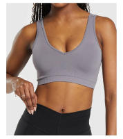 Sujetador deportivo sin costuras para mujer, ropa interior de licra, elástica, transpirable, mejora el pecho, para el día a día, novedad - details 20