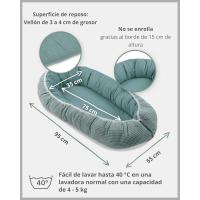 Nido para bebé Nido de（ 55 x 95 cm） de algodón Apto como Cuna de Viaje y para el colecho - details 72