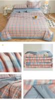 Bonenjoy, 1 unidad, edredón de verano, edredón de estilo a cuadros, edredón fino suave, manta acolchada para habitación de niños y adultos (sin funda de almohada) - details 20