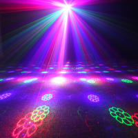 Proyector de efectos de luz láser RGB ESHINY MINI para Navidad con 12 patrones de baile disco DJ para fiesta en casa y escenario T180D3 - details 14