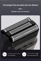 Tres Afeitadoras Portátiles Impermeables Tijeras de Barba para Hombres - details 3