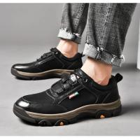 Zapatos Comodos para Negocios para Hombre 2024 Calzado Versátil de Cuero, Mocasines Antideslizantes Informales para Exteriores, Nuevos y Planos - details 5